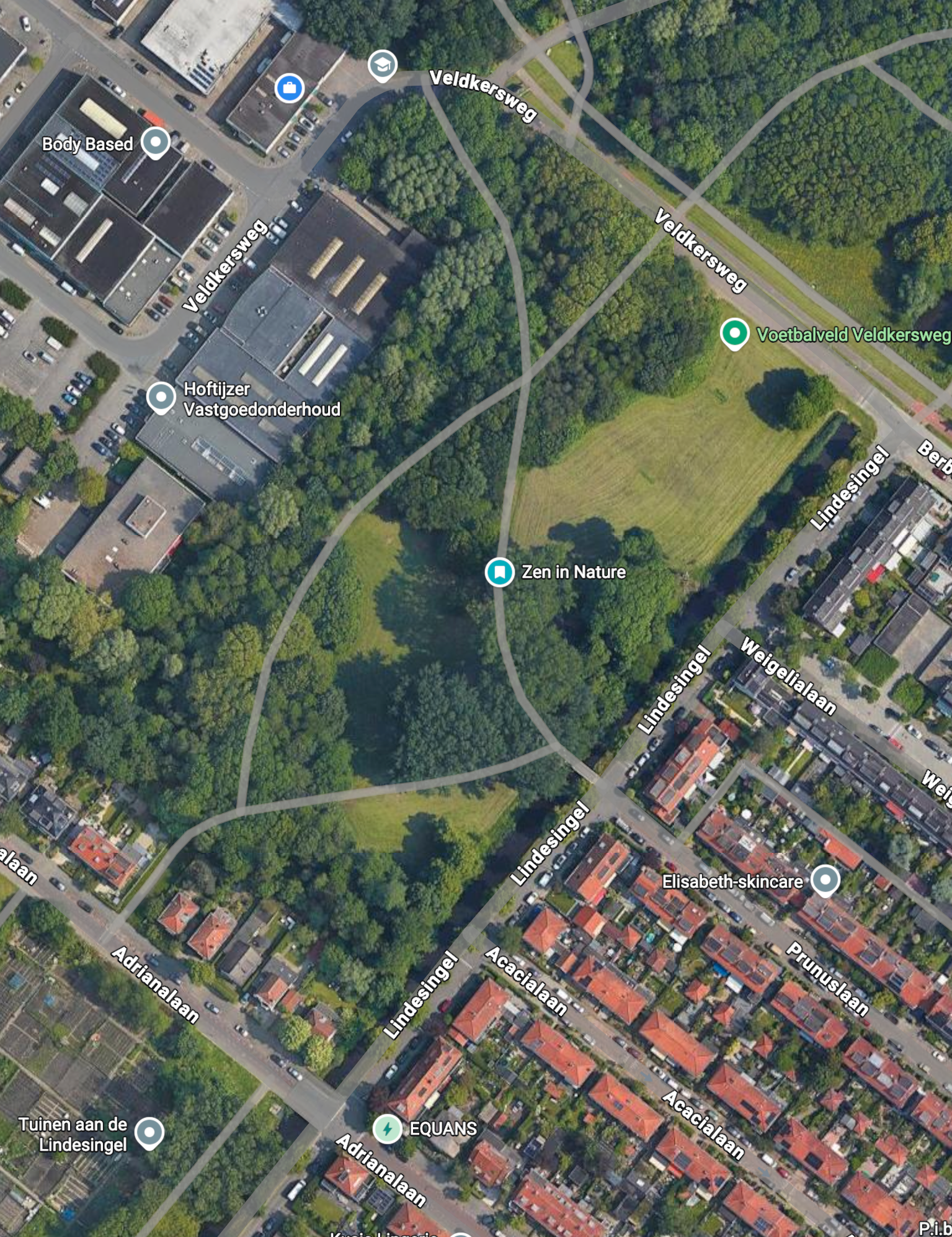 Locatie buitenles - Zen in Nature